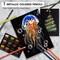 Premium Colored Pencils for Adult Coloring Book,Set of 72 Colors,Zipper Pencil Slot Case,with Sharpener,Soft Core,7 Metallic Color,Ideal for Layering Blending,for Artists Beginners Kids(Blue)